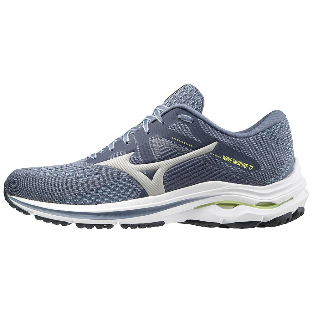 Mizuno Men's Wave Inspire 17 Running Shoes Grey (411306-SJT)